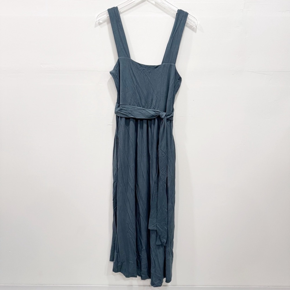Sozy Soft Gabi Dress Think Tank Strap Stretch Flowy Midi Length Medium